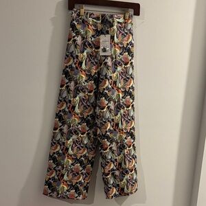 Tuckernuck Wide-Leg Pants in Multicolor Floral Print